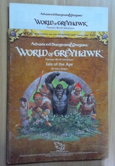 V057: World of Greyhawk: Isle of the Ape: WG6: 9153: 1997: READ DESCRIPTION